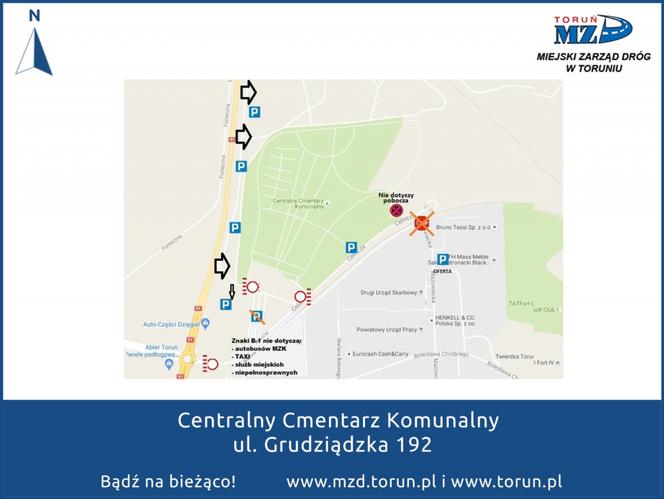 Centralny Cmentarz Komunalny, ul. Grudziądzka 192