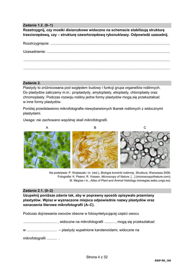 Matura 2025 - biologia