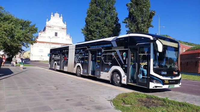 Zamojski MZK testuje elektryczny autobus