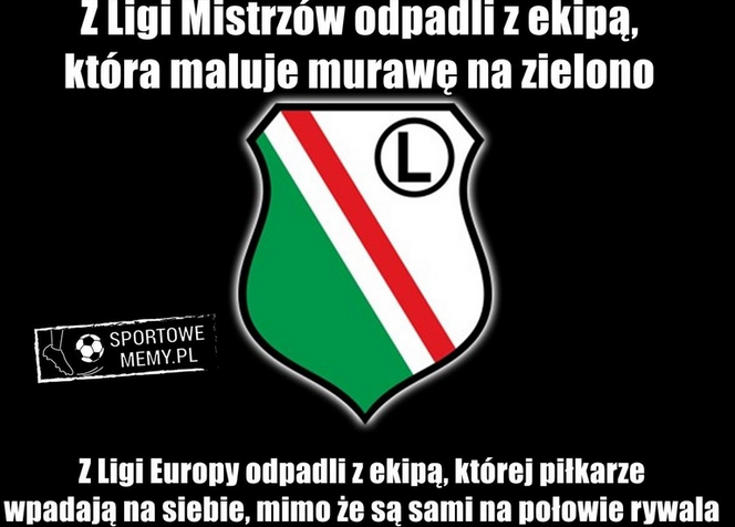 Memy po meczu Dudelange - Legia Warszawa