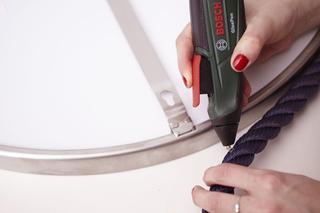 Lustro w stylu Hamptons DIY