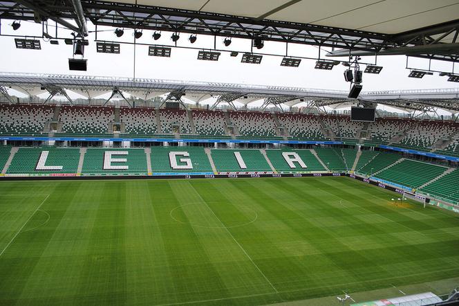 Stadion Legii Warszawa, to tu rozegrano mecz o superpuchar