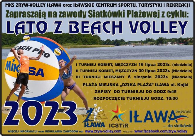 Drugi turniej siatkówki plażowej w Iławie za nami. Będzie jeszcze jeden!