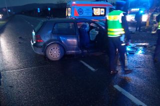 Wypadek przy ulicy Krakowskiej