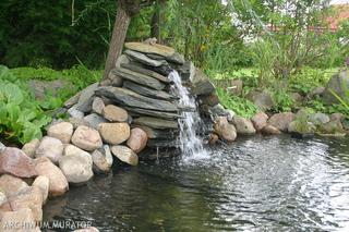 Wodny ogród: kaskada ogrodowa