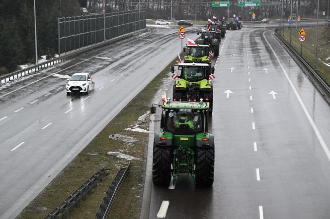 Protest rolników w Przemyślu