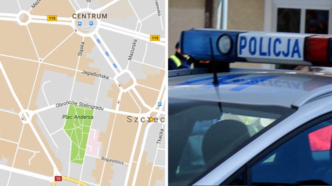 Młodociani bandyci zaatakowali w centrum Szczecina