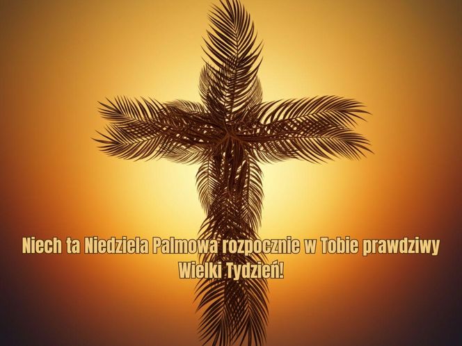 religijne kartki na Niedzielę Palmową
