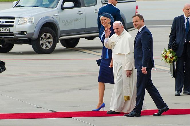 Jedyna wizyta papieża Franciszka w Polsce. Odwiedził Kraków, Częstochowę i Oświęcim