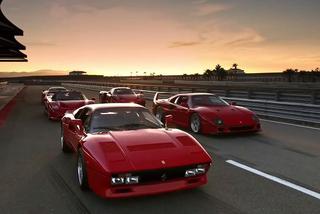 Czerwone szaleństwo! 5 najlepszych Ferrari w historii na jednym torze - WIDEO