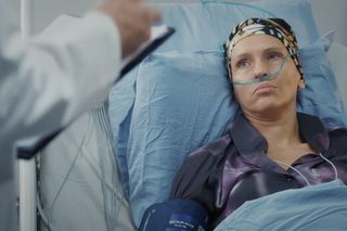 M jak miłość, odcinek 1840: Dorota (Iwona Rejzner), lekarz Doroty (Richard Berkley)