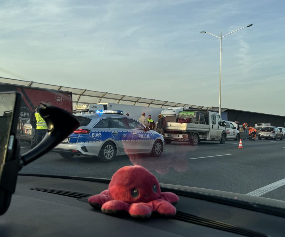 Karambol na Autostradowej Obwodnicy Wrocławia. Aż 3 wypadki, 15 uszkodzonych pojazdów oraz 3 osoby ranne