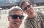 Robert Lewandowski i Wojciech Szczęsny w Azji