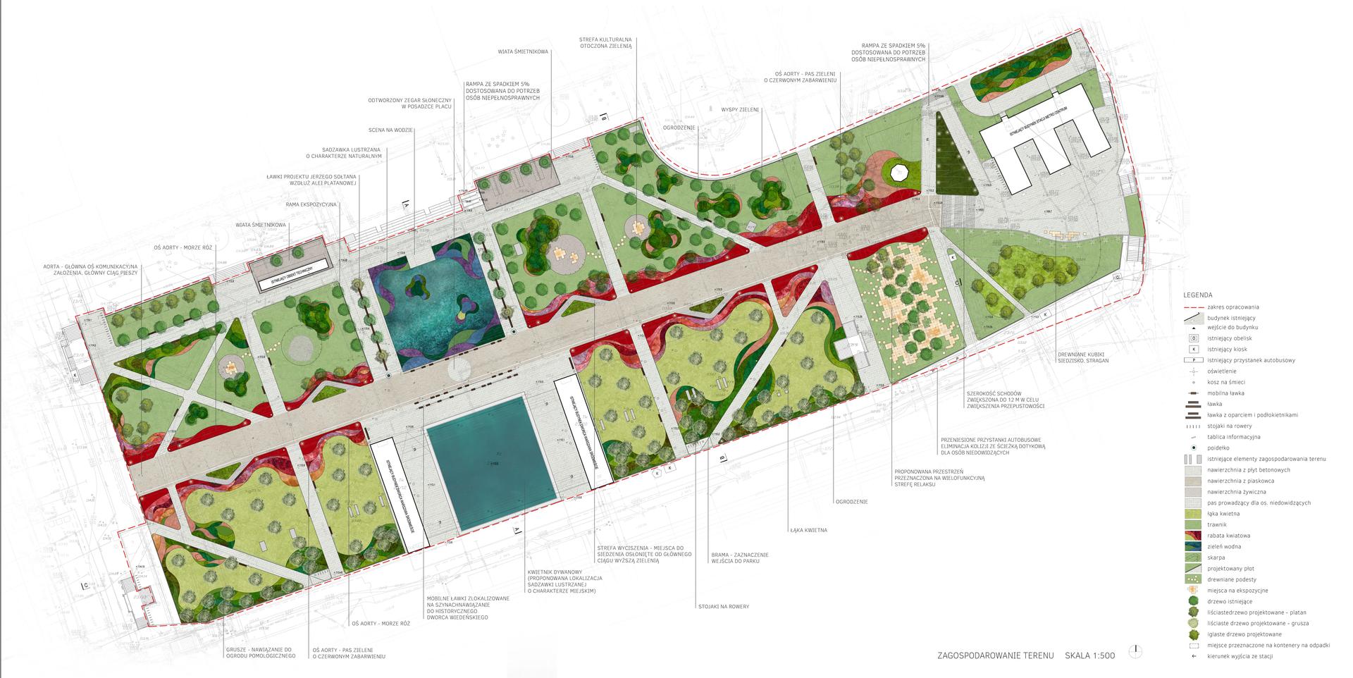 Aorta Warszawy, Zwycięski projekt