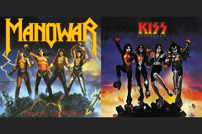 Manowar - ‘Fighting the World’ (1987) / Kiss - ‘Destroyer’ (1976)