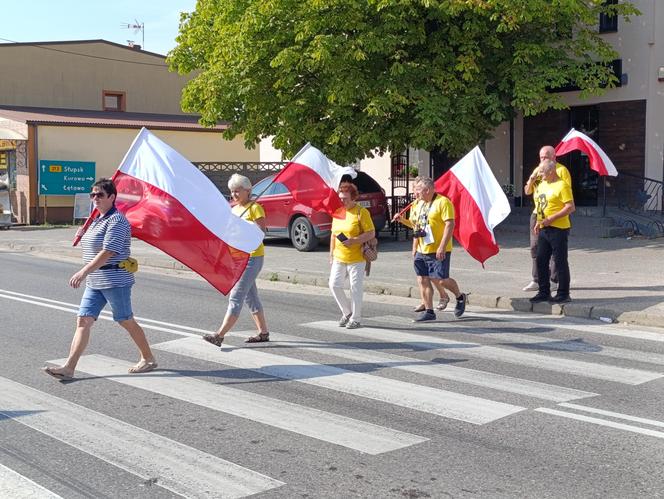 Protest Bałtyckie SOS w Gminie Choczewo 30 sierpnia 2024