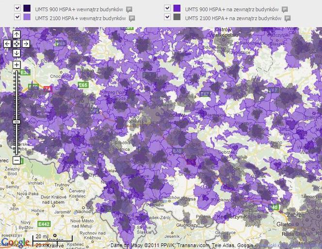 Play 4G - zasięg w Polsce
