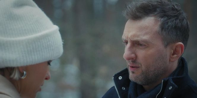 M jak miłość odc. 1870. Dorota (Iwona Rejzner), Bartek (Arkadiusz Smoleński)