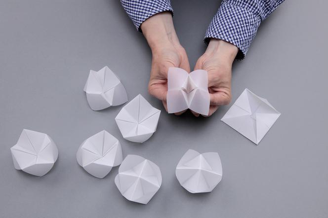 DIY: lampa origami
