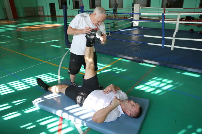 Tomasz Adamek trenuje w Gilowicach