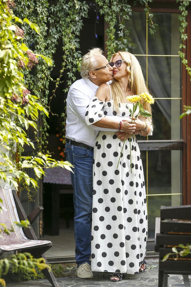 Jacek Borkowski z żoną