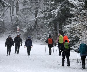 Powrót zimy na Podhalu