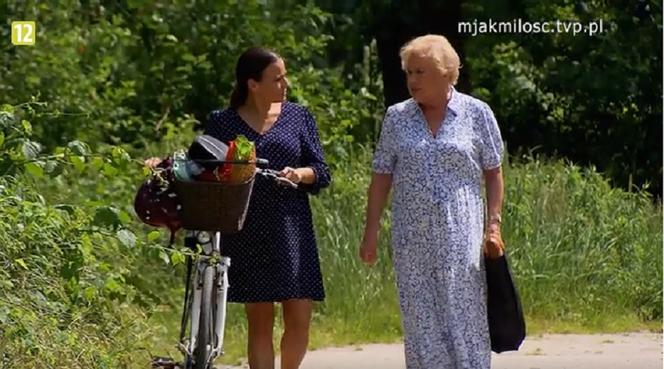 M jak miłość odc. 1687. Magda (Anna Mucha), Barbara (Teresa Lipowska)