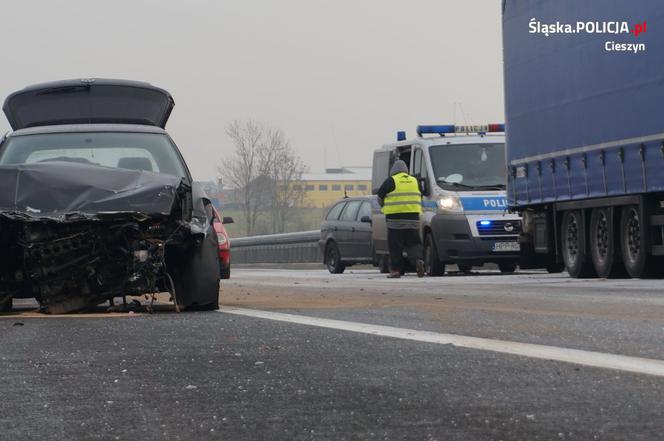 Wypadek na S52