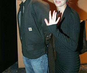 Maja Ostaszewska z partnerem