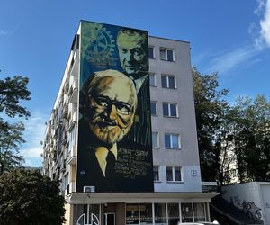 Nowy mural przy Marii Skłodowskiej-Curie 8 w Białymstoku