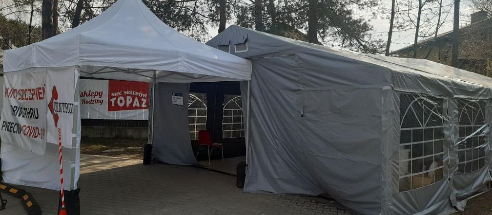 Punkt szczepień drive-thru