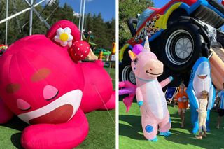 Nowa atrakcja dla dzieci pod Bydgoszczą. Na plaży w Pieczyskach wyrośnie park dmuchańców! Kiedy otwarcie? 