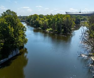 Port Praski w Warszawie z lotu ptaka