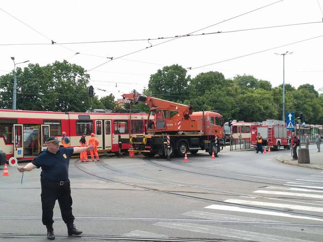 Czołowe zderzenie tramwajów w Gdańsku!