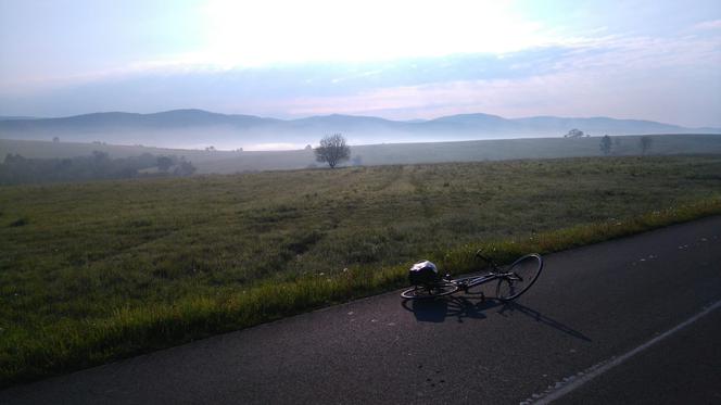 Rowerem w Bieszczady