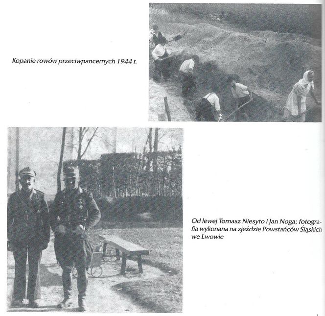 Kopanie rowów przeciwpancernych, 1944 r.