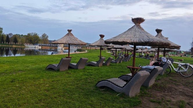 Nowa plaża w Wasilkowie