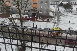 Martwa kobieta w mieszkaniu, jej mąż wyskoczył z balkonu na oczach policji! Horror w Kielcach