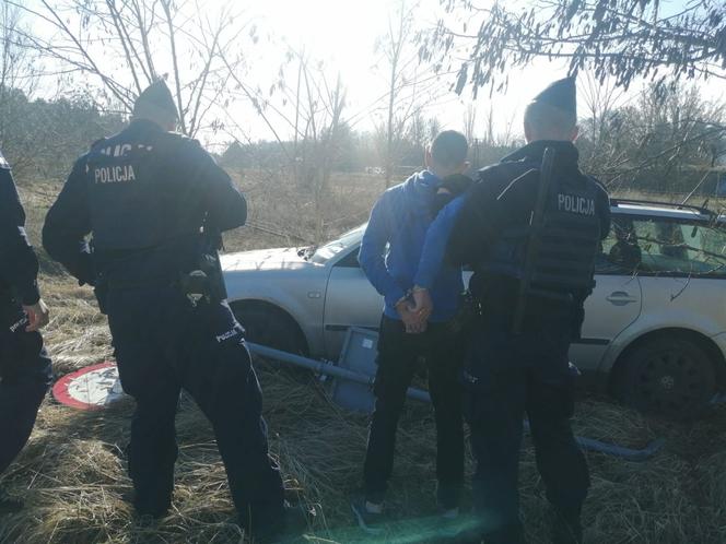 Policyjny pościg za naćpanym kierowcą w Grudziądzu