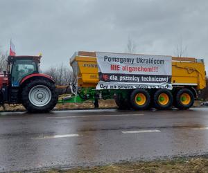 Rolnicy zaostrzyli protest w gminie Dorohusk. Dzisiaj ciężarówki nie przejadą