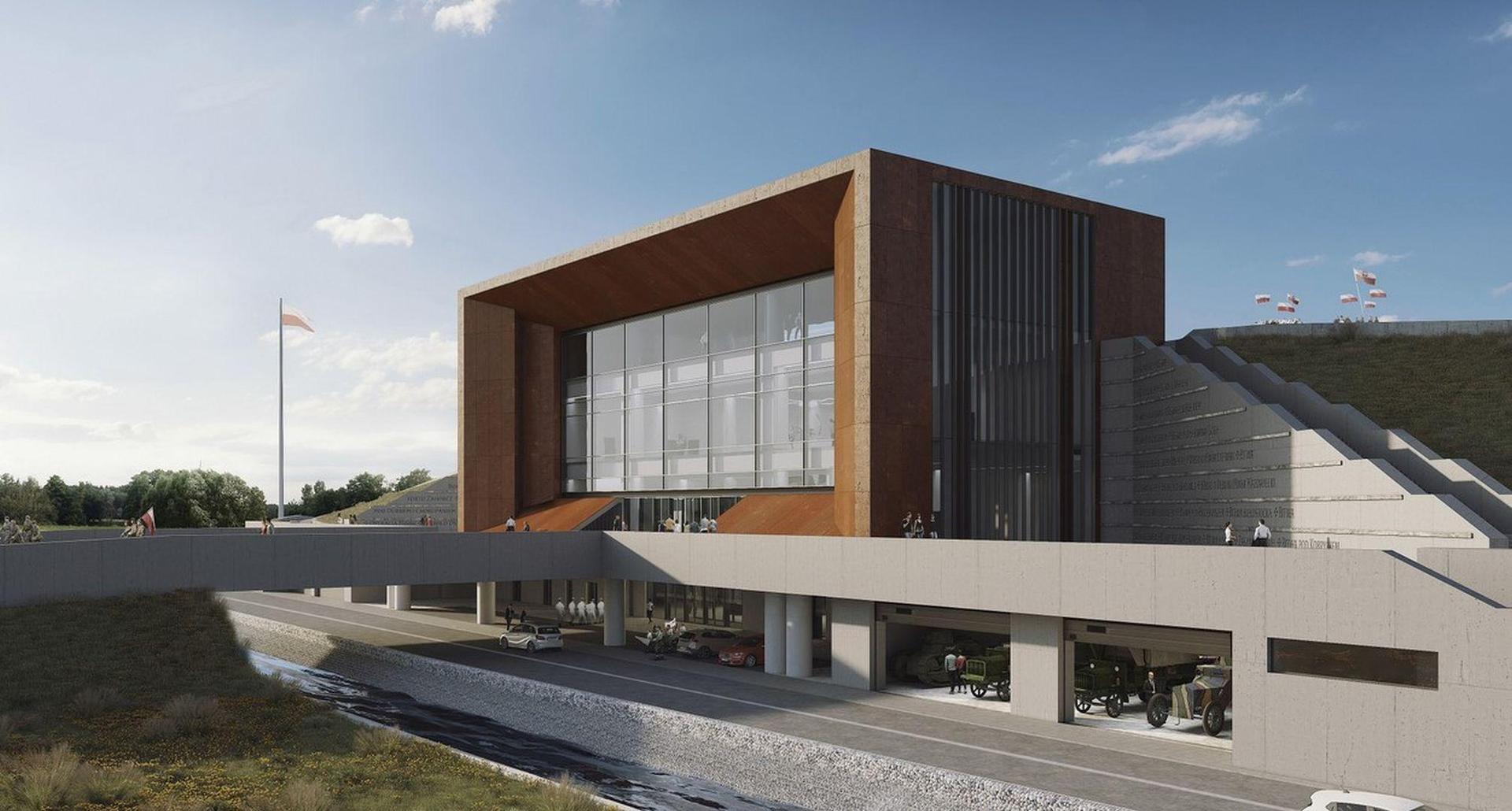 Muzeum Bitwy Warszawskiej w Ossowie, proj. DiM'84 Dom i Miasto