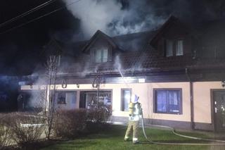 Horror w pensjonacie w Łętowni. Pożar groził wybuchem gazu