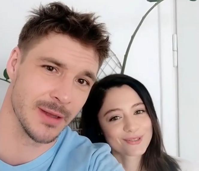 Mikołaj Roznerski i Adriana Kalska na Instagramie