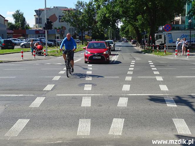 Skrzyżowanie Żeromskiego z Czachowskiego