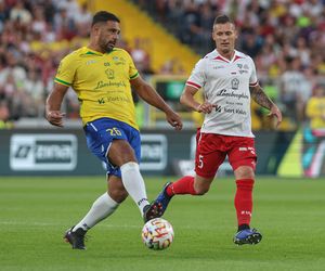 Ronaldinho na Stadionie Śląskim w meczu gwiazd Polska - Brazylia