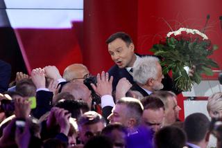 Tak świętowali wygrani - Andrzej Duda.