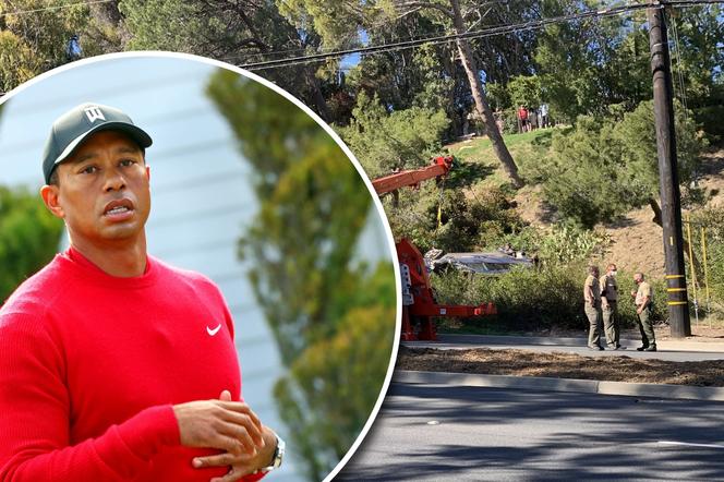 Tiger Woods - wypadek samochodowy