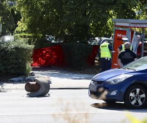 Wypadek na ul. Woronicza w Warszawie. Kierowca potrącił 10 osób 