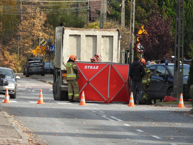 Śmiertelne potrącenie rowerzysty pod Warszawą