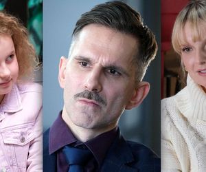 M jak miłość odc. 1868. Pola (Hania Nowosielska), Kamil (Marcin Bosak), Weronika (Ewelina Kudeń-Nowosielska)